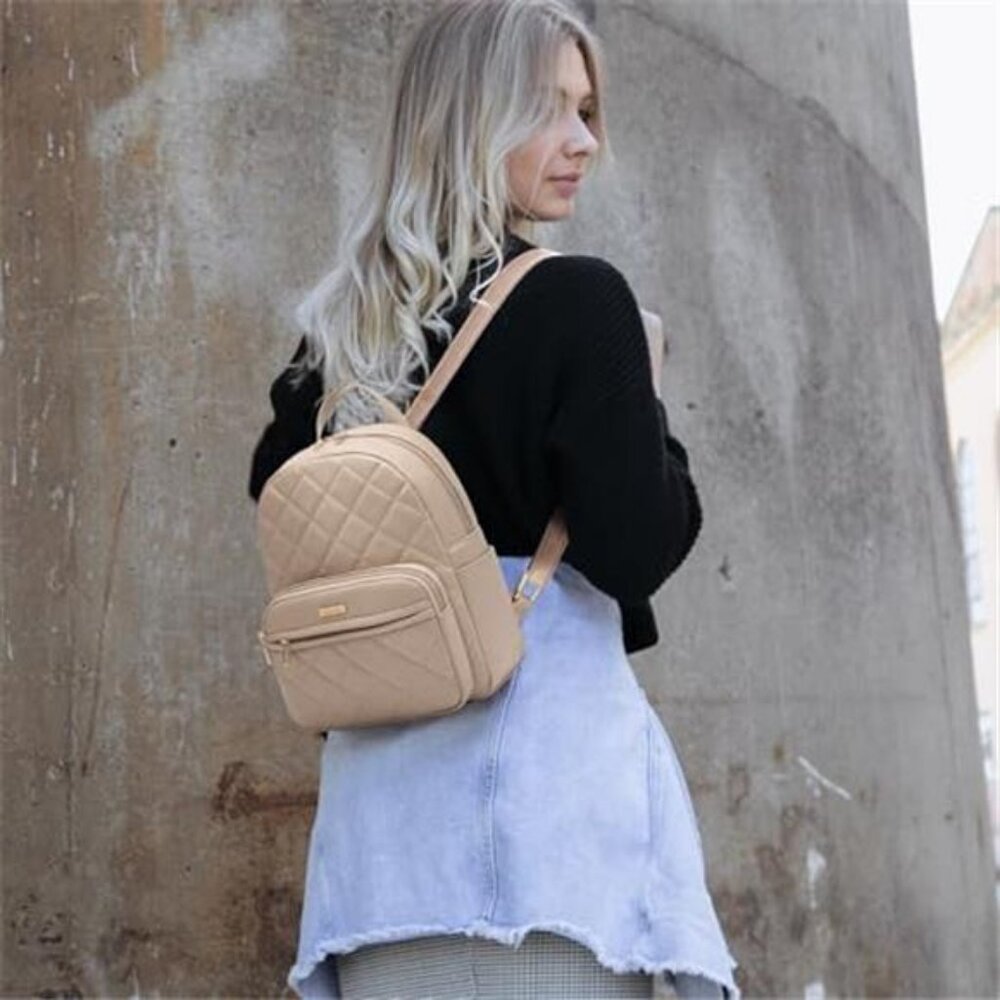 Mini Backpack for Women Vegan Leather Small Fashion Purse for Travel - Picture 2 of 6
